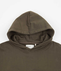 Satta Organic Hoodie in Dark Olive thumbnail