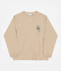 Satta Rhythms Long Sleeve T-Shirt in Stone thumbnail