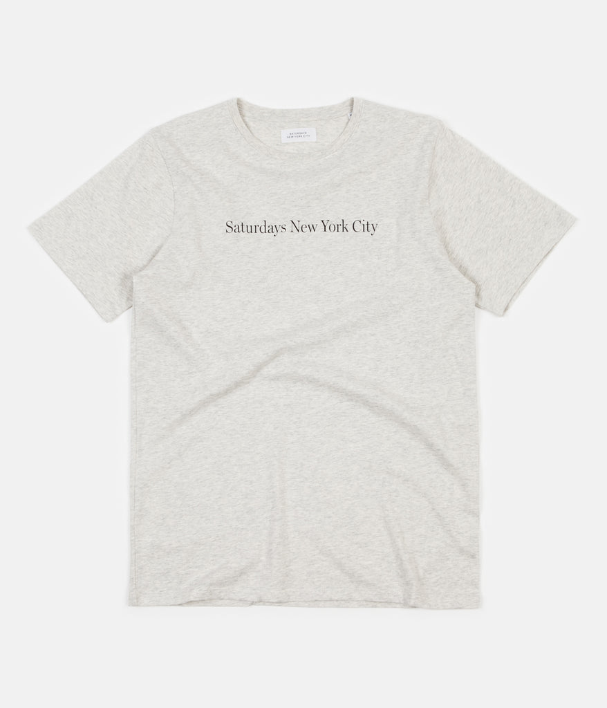 saturdays new york city t shirt