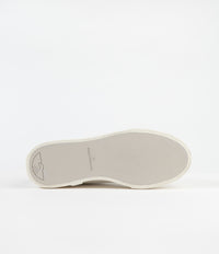 Stepney Workers Club Dellow Canvas Shoes in White and Green thumbnail