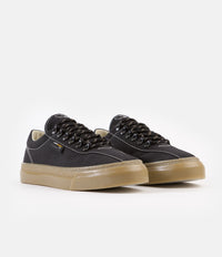 Stepney Workers Club Dellow Cordura Shoes in Black and Gum thumbnail