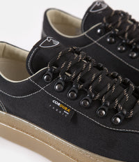 Stepney Workers Club Dellow Cordura Shoes in Black and Gum thumbnail