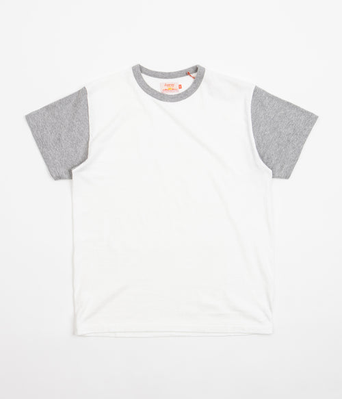 Sunray Sportswear La'ie T-Shirt - Off White / Hambledon Grey