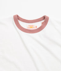 Sunray Sportswear La'ie T-Shirt - Off White / Spiced Apple thumbnail