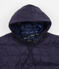 Taion Oversized Down Pullover Jacket - Navy thumbnail