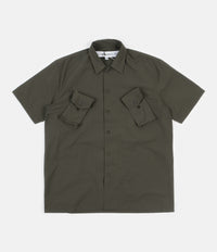 Uniform Bridge Canadian Short Sleeve Shirt in Green thumbnail