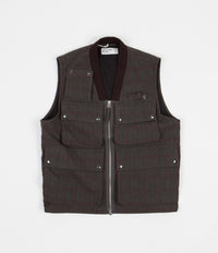 Universal Works Jojo Anglers Waistcoast in Grey thumbnail