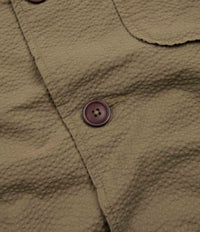 Universal Works Three Button Jacket - Olive thumbnail
