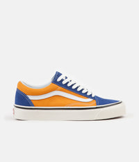 Vans Old Skool 36 DX Anaheim Factory Shoes in OG Blue and OG Gold thumbnail