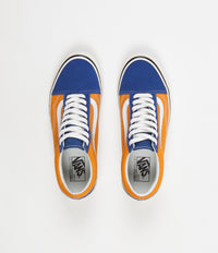 Vans Old Skool 36 DX Anaheim Factory Shoes in OG Blue and OG Gold thumbnail