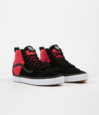 Vans X The North Face Sk8-Hi 46 MTE DX Shoes in Black and Red thumbnail