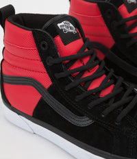Vans X The North Face Sk8-Hi 46 MTE DX Shoes in Black and Red thumbnail