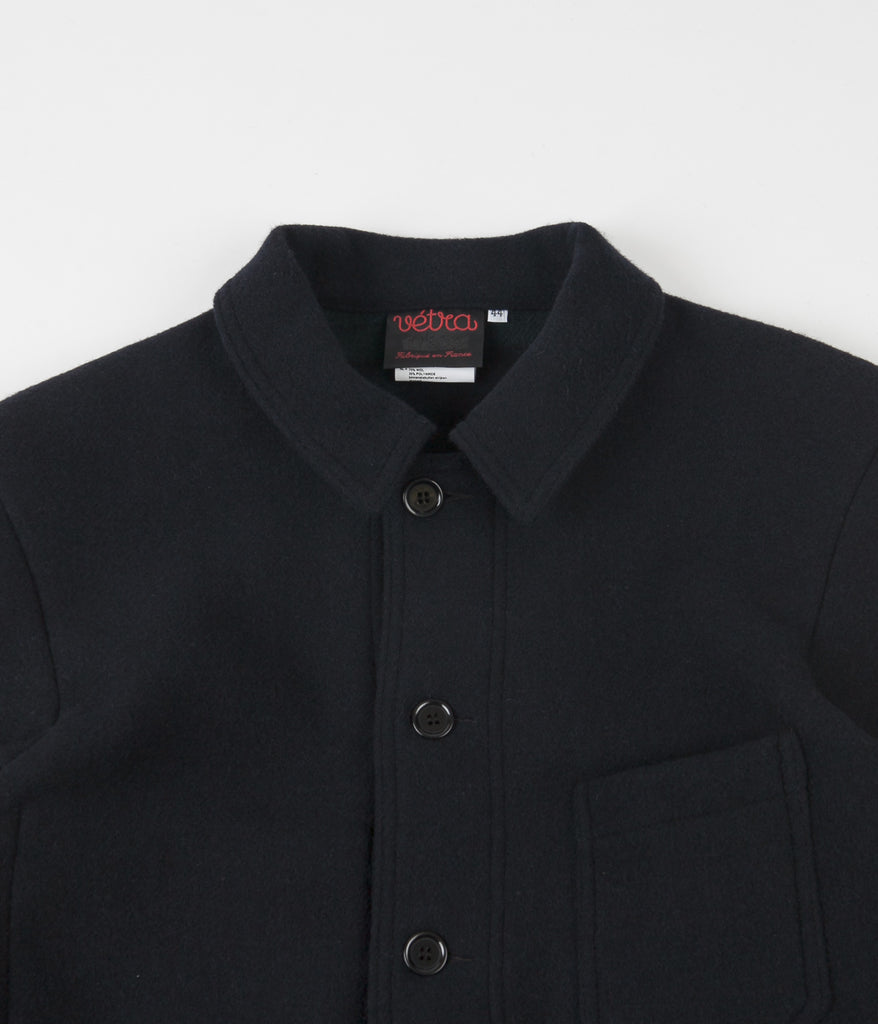 Vetra Workwear Double Face Melton Jacket Navy Always in Colour