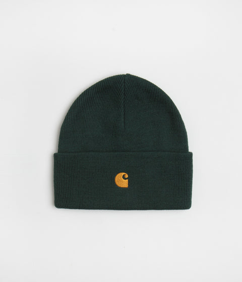 Carhartt Chase Beanie - Discovery Green / Gold