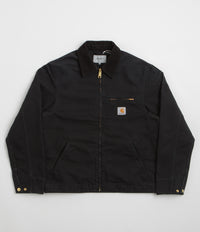 Carhartt Detroit Jacket - Black / Black Stone Canvas thumbnail