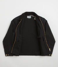 Carhartt Detroit Jacket - Black / Black Stone Canvas thumbnail