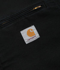 Carhartt Detroit Jacket - Black / Black Stone Canvas thumbnail