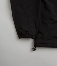 Carhartt Windbreaker Pullover Jacket - Black / White thumbnail