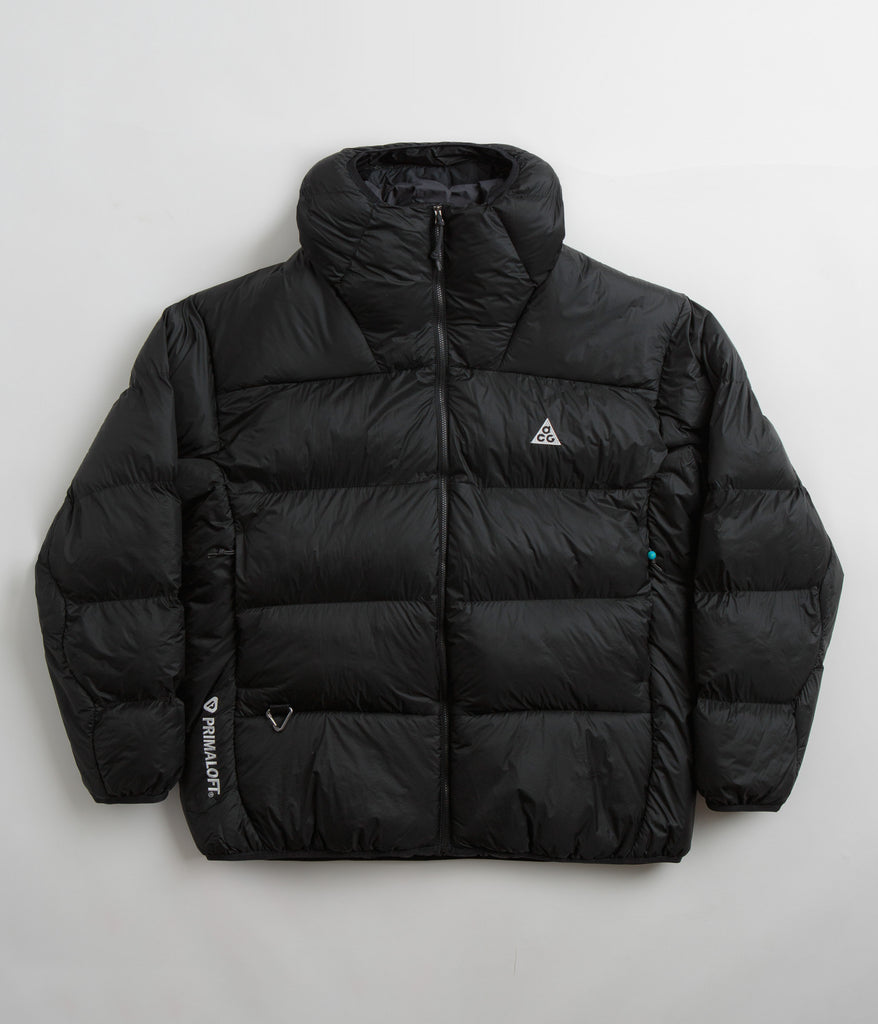 Nike ACG Lunar Lake Puffer Jacket - Black / Black / Dark Smoke Grey ...