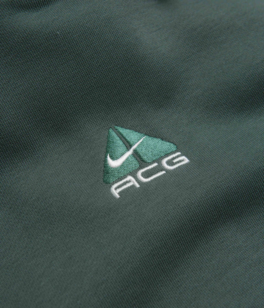 Nike ACG Therma-FIT Fleece Hoodie - Vintage Green / Summit White ...