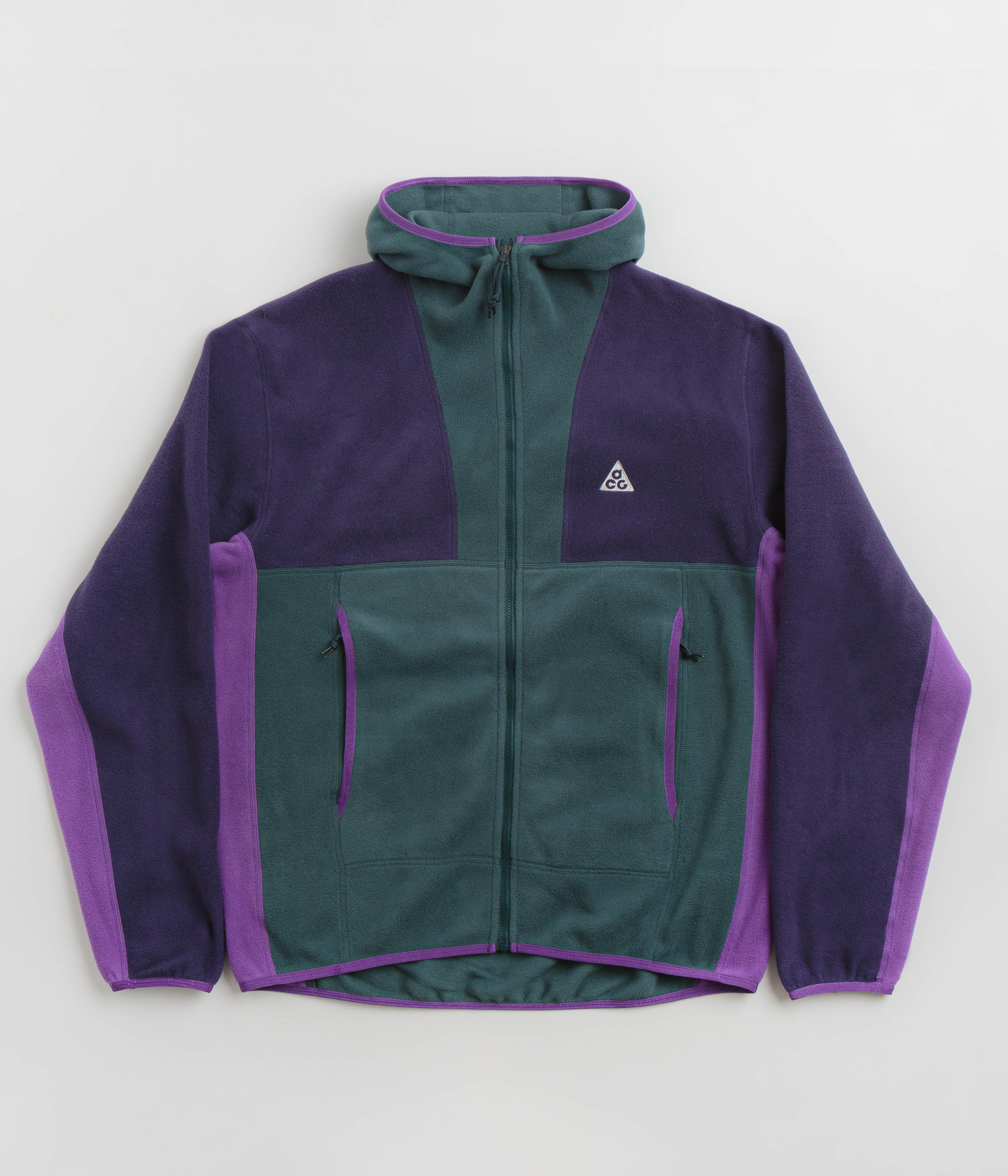 トップス NIKE LAB ACG FREECE HOODIE ACRONYM Nike ACG Therma-FIT Fleece Hoodie - Oxen Brown / Black