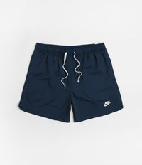 Nike Flow Shorts - Midnight Navy / White thumbnail