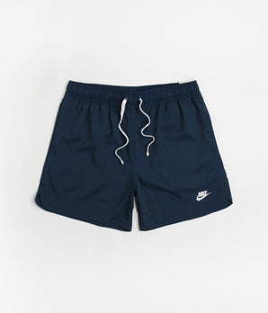 Nike Flow Shorts - Midnight Navy / White