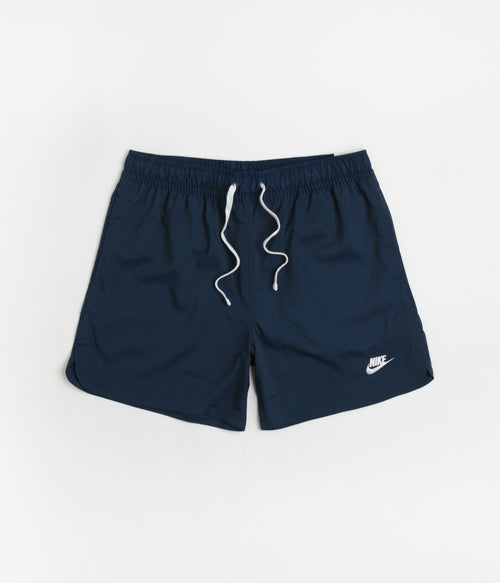 Nike Flow Shorts - Midnight Navy / White