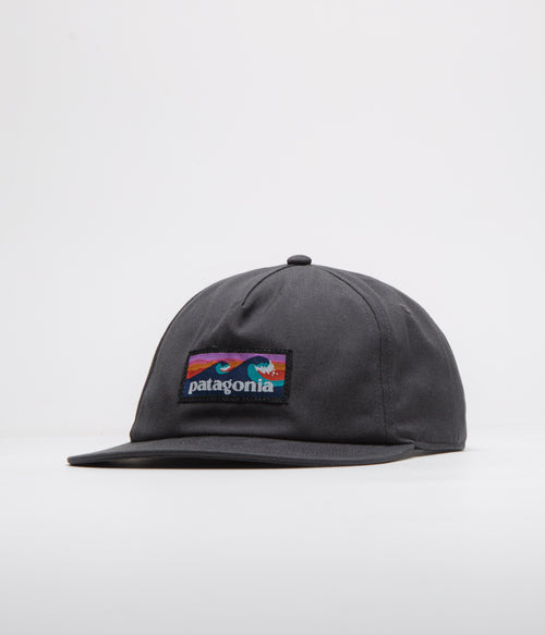 Patagonia Boardshort Label Funfarer Cap - Ink Black