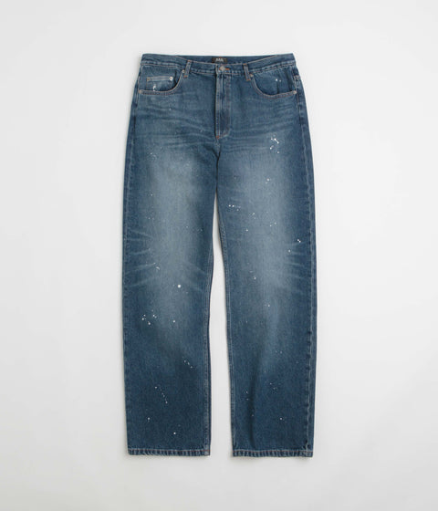 A.P.C. Relaxed H Jeans in Washed Indigo