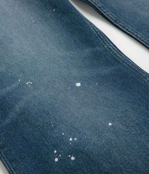 A.P.C. Relaxed H Jeans in Washed Indigo