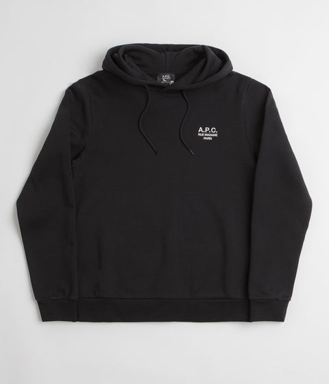 A.P.C. Rue Madame Hoodie in Black and White