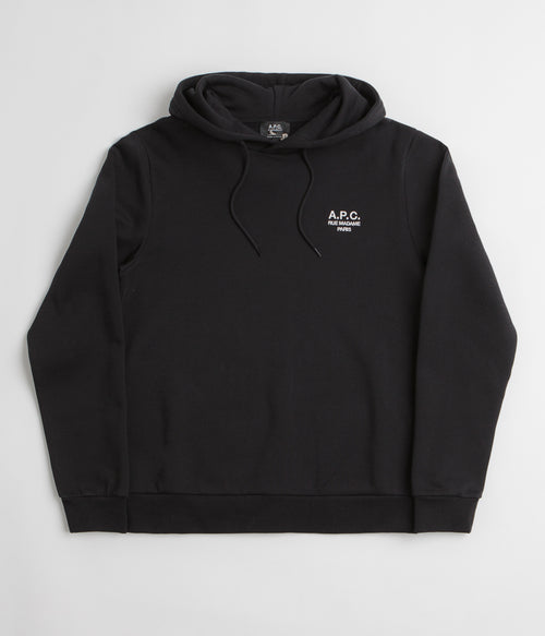 A.P.C. Rue Madame Hoodie - Black / White