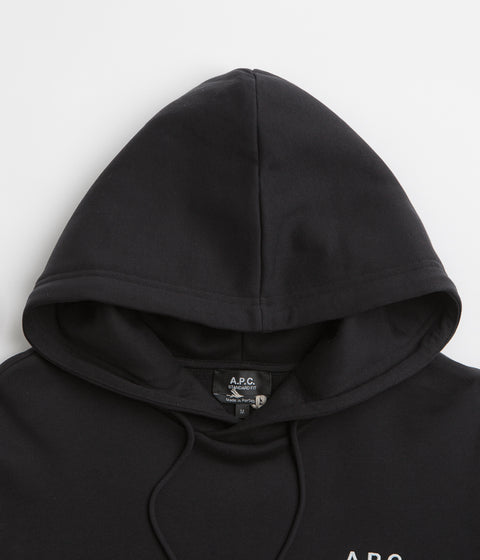 A.P.C. Rue Madame Hoodie in Black and White