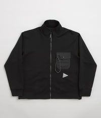 and wander Airly Warm Full Zip Fleece - Black thumbnail