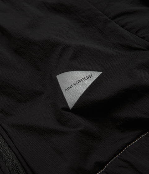 and wander Alpha Air Hoodie - Black | Always in Colour