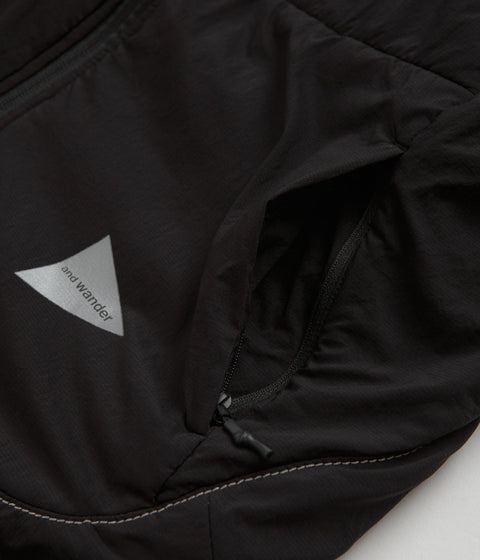 and wander Alpha Air Hoodie - Black | Always in Colour