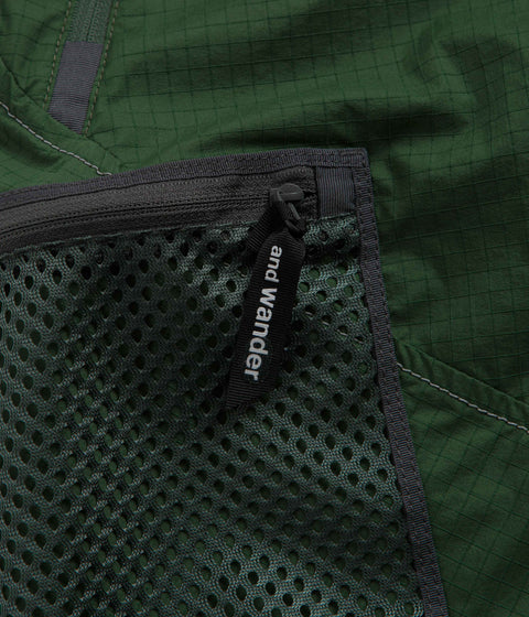 and wander Breath Rip Shorts in Green