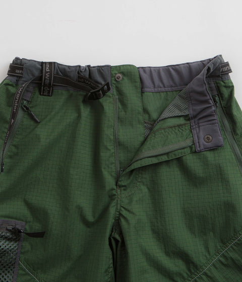 and wander Breath Rip Shorts in Green