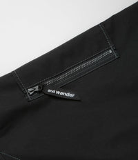 and wander C PE Twill Field Jacket - Black thumbnail