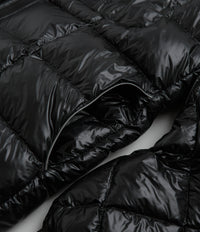 and wander Diamond Stitch Down Jacket - Black thumbnail