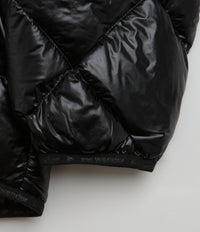 and wander Diamond Stitch Down Jacket - Black thumbnail