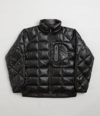 and wander Diamond Stitch Down Jacket - Black thumbnail