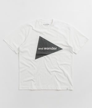 and wander Logo T-Shirt - White