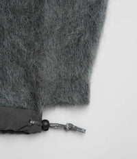 and wander Mohair Wool Sweatshirt - Grey thumbnail