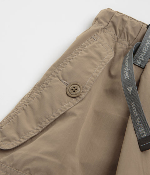 and wander Oversized Cargo Pants in Beige