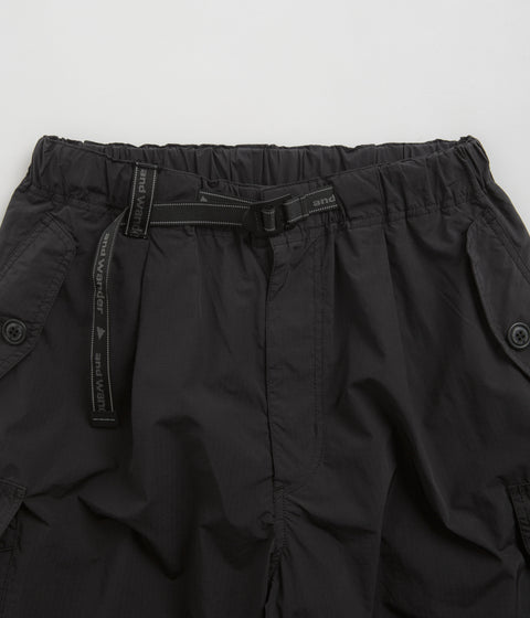 and wander Oversized Cargo Pants - Black | Always in Colour