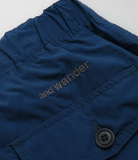 and wander Oversized Cargo Pants - Blue thumbnail