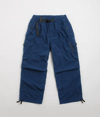 and wander Oversized Cargo Pants - Blue thumbnail