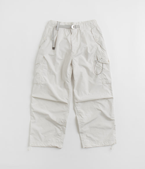 and wander Oversized Cargo Pants - Off White